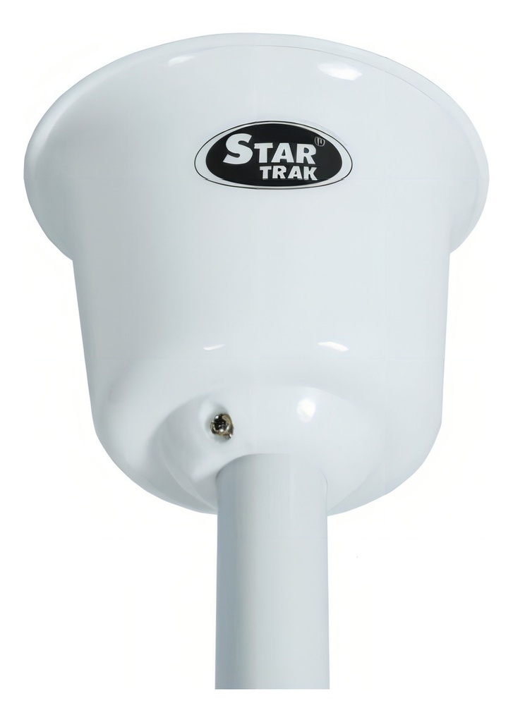 Ventilador De Techo Star Trak Stvt56 3 Palas Blanco 1.422 M 50 Hz/60 Hz