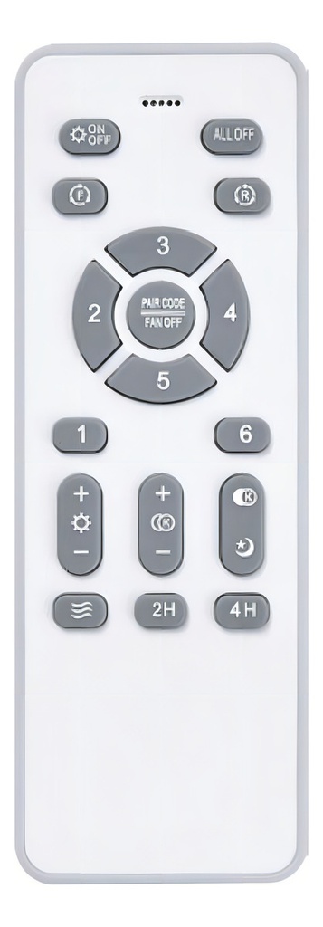 Ventilador De Techo Star Trak Stvt42-ba Retractil Bambú 1.1 M Madera Transparente Acrlico 4