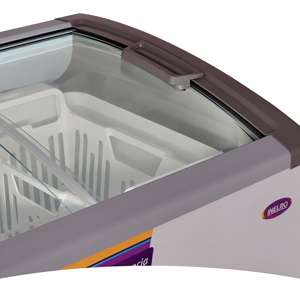Freezer Inelro Horizontal Fih-550 Pi Plus 455l Tapa Vidrio