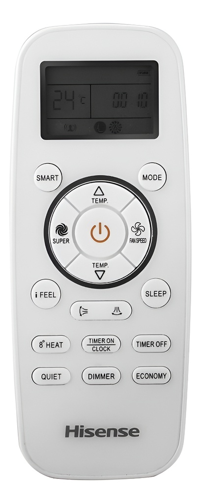 Aire Acondicionado Hisense Split 3400w F/c As12hr4svrkg03p - Blanco