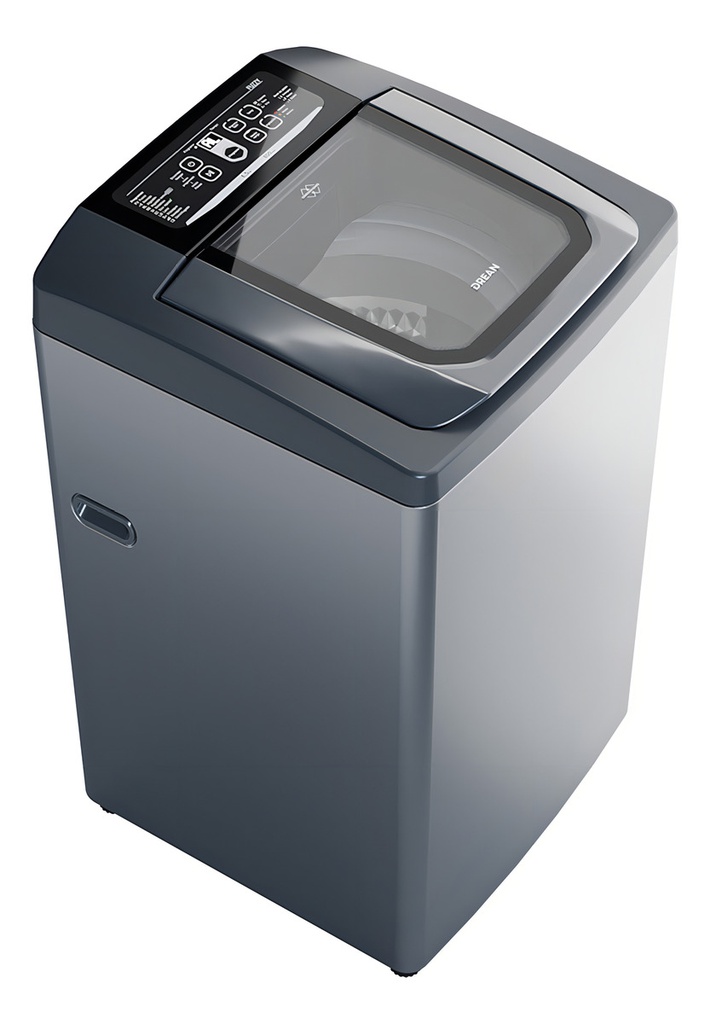 Lavarropas 6,5 Kg Gris Drean Concept Neo Fuzzy 658 G Color Acero Inox