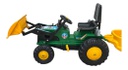 Tractor A Cadena Biemme Farmer 1445 Con Pala Y Remolque - Verde