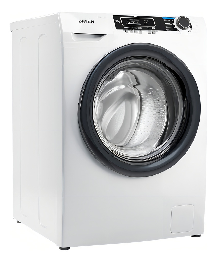 Lavarropas Drean Lfdr0608lb 6kg Carga Frontal Blanco - Blanco