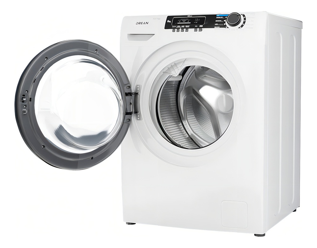 Lavarropas Drean Lfdr0608lb 6kg Carga Frontal Blanco - Blanco