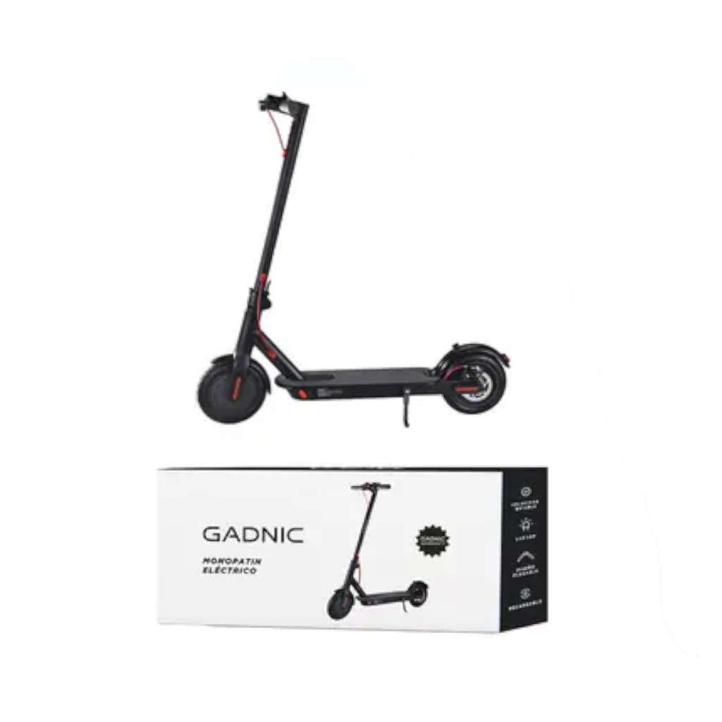 MONOPATIN ELECTRICO GADNIC MOVI0001 RECARGABLE 300W