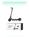 Monopatin Electrico Gadnic Movi0001 Recargable 300w Plegable - Negro