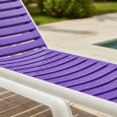 Reposera Camastro Voss2000 Hawaii Rejilla Violeta - Violeta