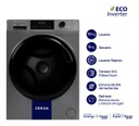 Lavasecarropas Ecoinverter 10 Kg Gris Drean Lscdr1006sg0 Gris