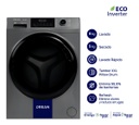 Lavasecarropas Ecoinverter 8 Kg Gris Drean Lscdr0805sg0 Gris