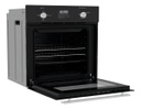 Horno A Gas Drean Hgdr601cn Empotrable 60cm Digital Negro Negro