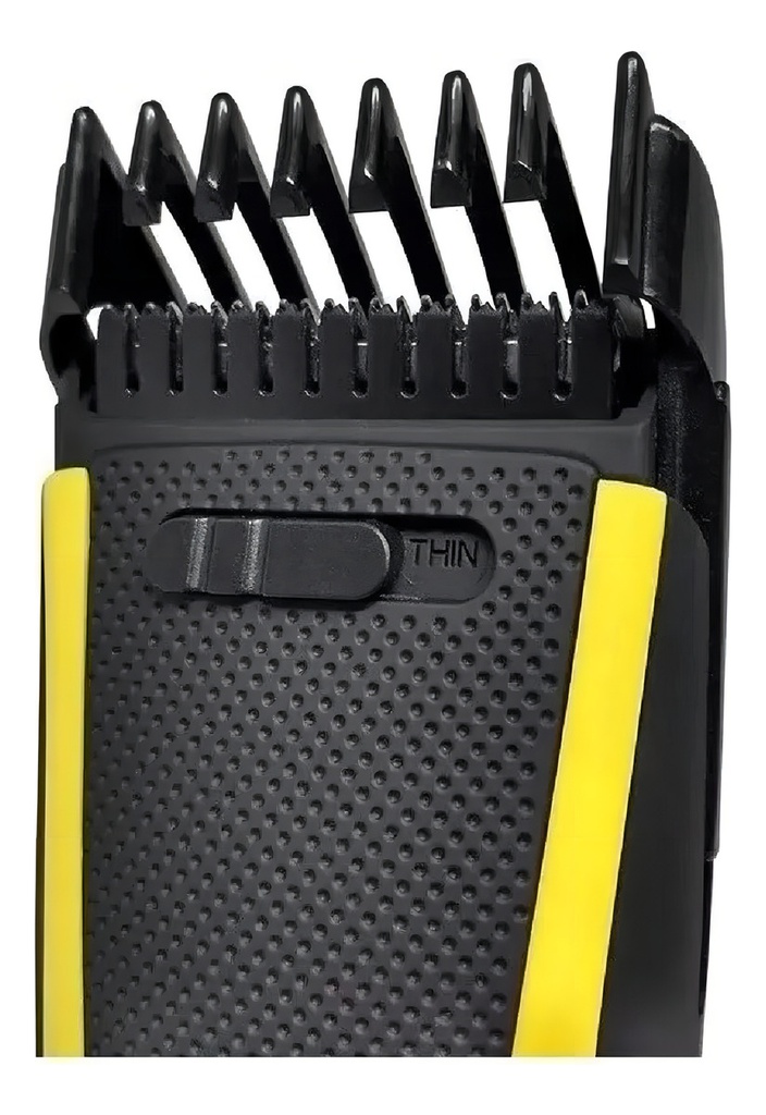Cortadora De Cabello Ga.ma Gc 542 Sport Inalambrica Negro Con Amarillo