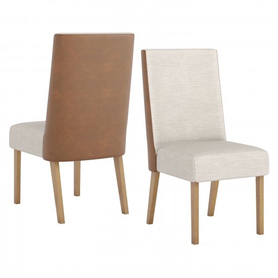 SILLA HENN ANNE X2 S33-531 NATURAL CORANO/LINO