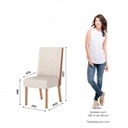 SILLA HENN ANNE X2 S33-531 NATURAL CORANO/LINO