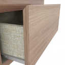 MESA DE LUZ HENN CAMPECHE D07-198 2 CAJONES JEQUITIBA BRILLO