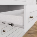 ROPERO HENN AMERICANO D205-05 6 PUERTAS BLANCO