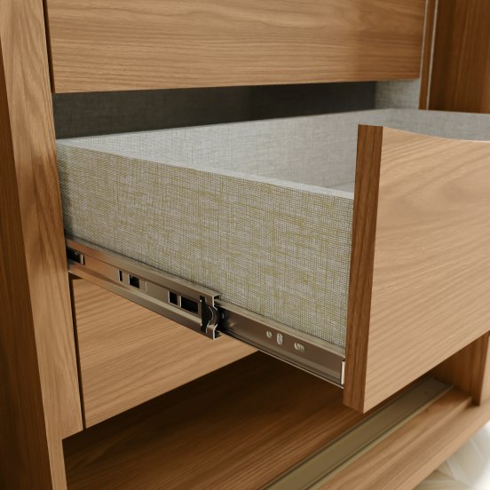 ROPERO HENN MOZZATE D340-202 2 PUERTAS OFF NAT OFF WHITE NEGRO