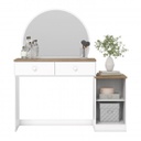 TOCADOR HENN AGNES D921-190 3 CAJONES BLANCO