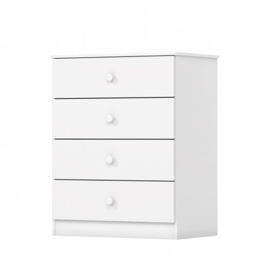 COMODA HENN LABIRINTO I714-10 4 CAJONES BLANCO