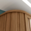 Ropero Henn Mozzate D340-202 2 Puertas Frentes Reversibles Beige