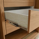 Ropero Henn Mozzate D340-202 2 Puertas Frentes Reversibles Beige