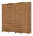 Ropero Henn Cayman D337-128 2 Puertas Natural Nature