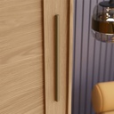 Ropero Henn Cayman D337-128 2 Puertas Natural Nature