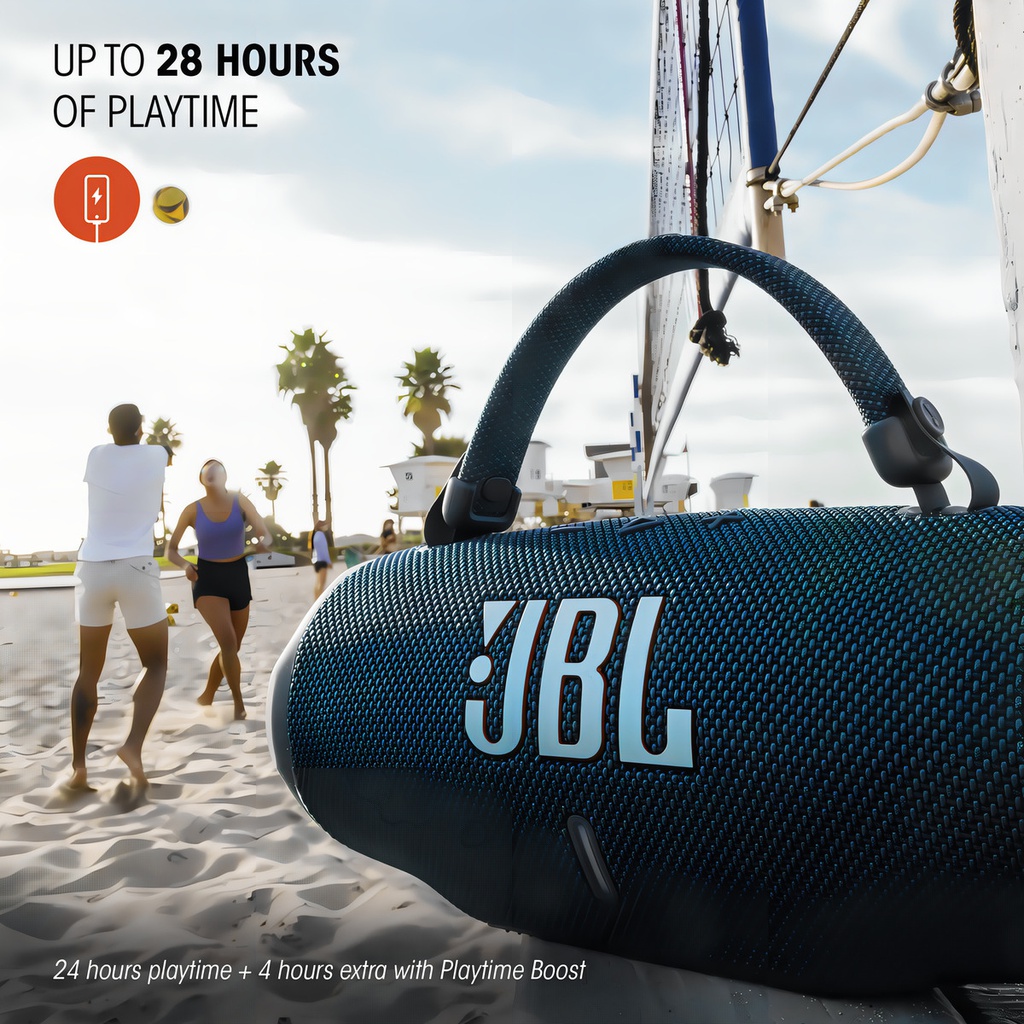 Parlante Jbl Charge 6 Bluetooth Negro Portátil Negro