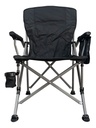Silla De Camping Crystal Rock Cr17459 Plegable Negro