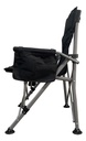Silla De Camping Crystal Rock Cr17459 Plegable Negro