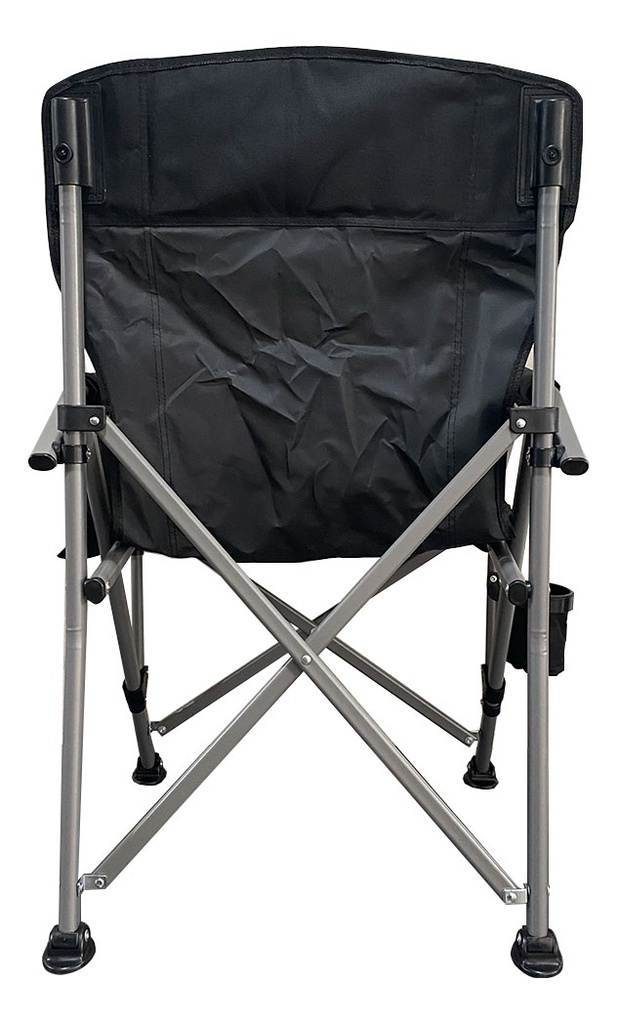 Silla De Camping Crystal Rock Cr17459 Plegable Negro