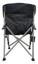 Silla De Camping Crystal Rock Cr17459 Plegable Negro