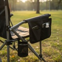 Silla De Camping Crystal Rock Cr17459 Plegable Negro