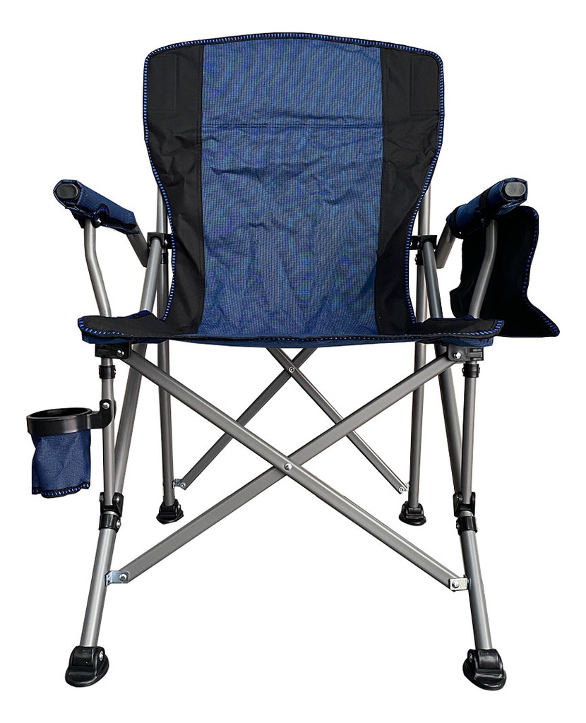 Silla De Camping Crystal Rock Cr17459 Plegable Azul