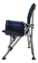 Silla De Camping Crystal Rock Cr17459 Plegable Azul