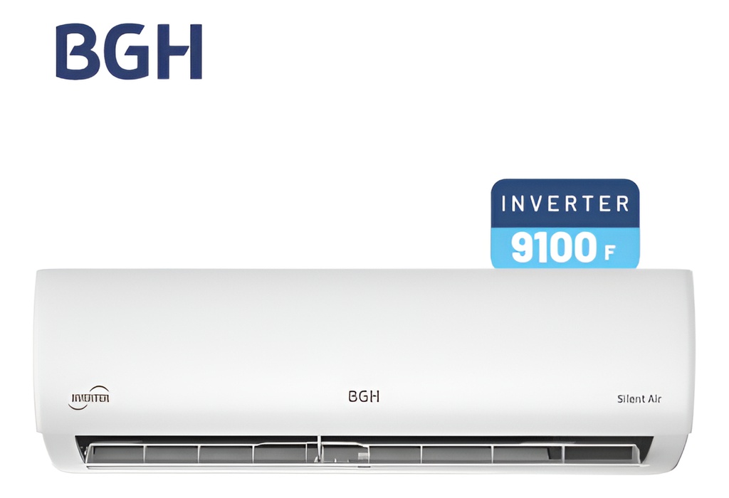 Aire Acondicionado Inverter Bgh 9116 Fg Bsie106wcaw F/c Blanco