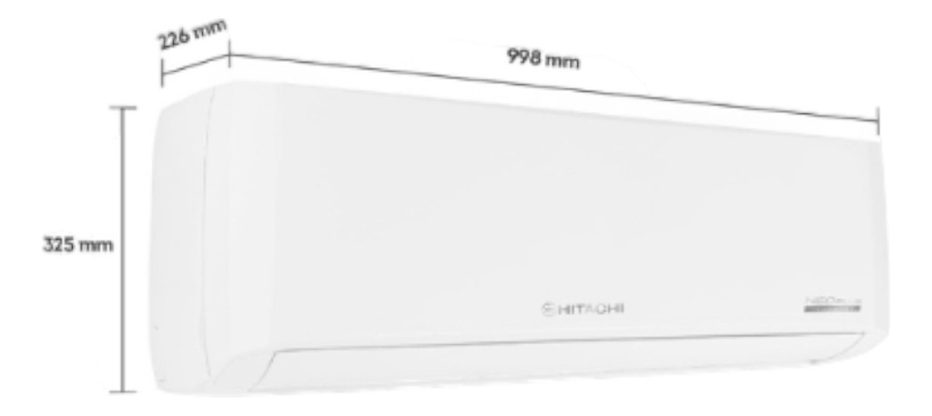 Aire Acondicionado Inverter Hitachi Hspe6400fcinv Frio/calor Blanco