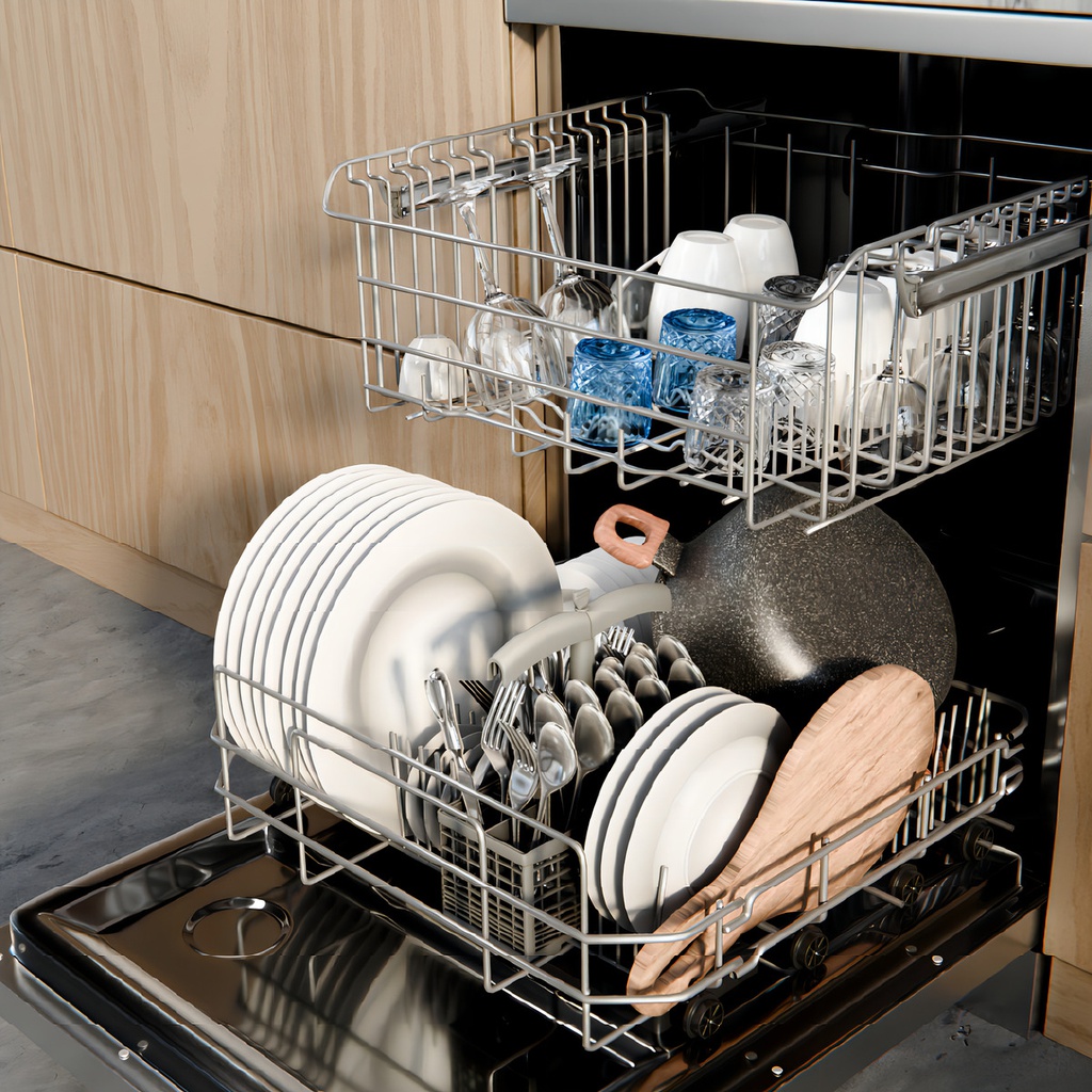 Lavavajillas Drean Lvdr1306ci0 13 Cubiertos Inoxidable Gris