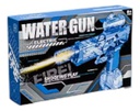 Pistola De Agua Water Gun Electric Con Luz Bateria De Litio Azul