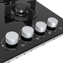 Anafe A Gas 60 Cm Vidrio Negro Drean Agdr60cnv