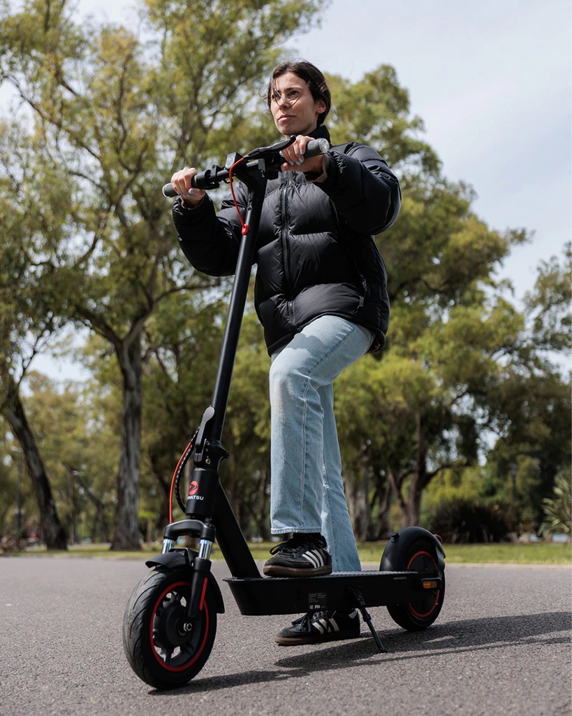 Monopatin Electrico Dahiatsu D-v200 500w Plegable Rod 10  Negro