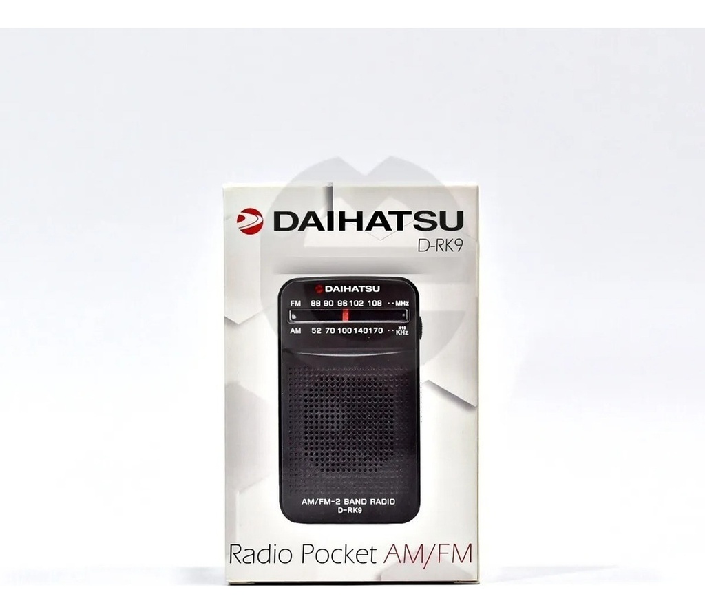 Radio Daihatsu Pocket Am/fm D-rk9 Con Antena 2 Pilas Aa