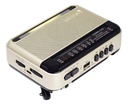 Radio Dahiatsu D-rp60prob Am/fm Bluetooth Carga Usb Plateado/negro