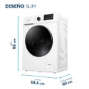 LAVARROPAS PHILCO PHLFA11C3ABN 11 KG CARGA FRONTAL BLANCO