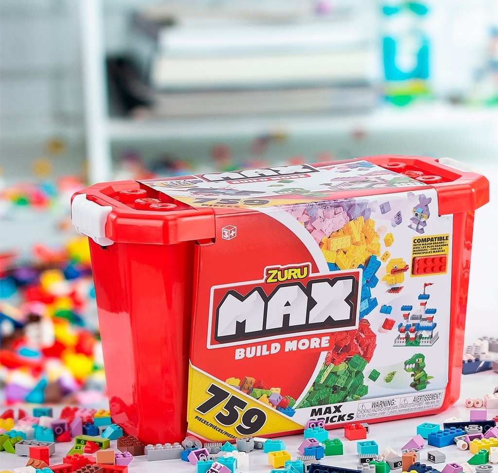 Bloques Para Armar Zuru Max Build More 759 Piezas En Caja 759