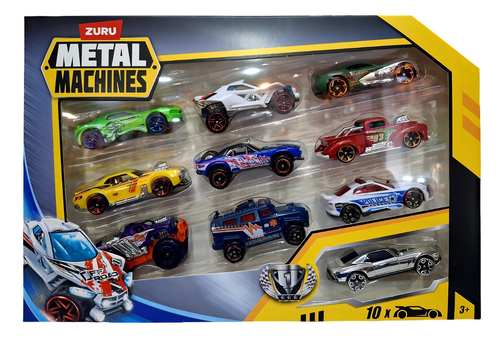 Autitos Metal Machines X10 Die Cast 6715 Multi Scorpiax Scorpiax Multicolor