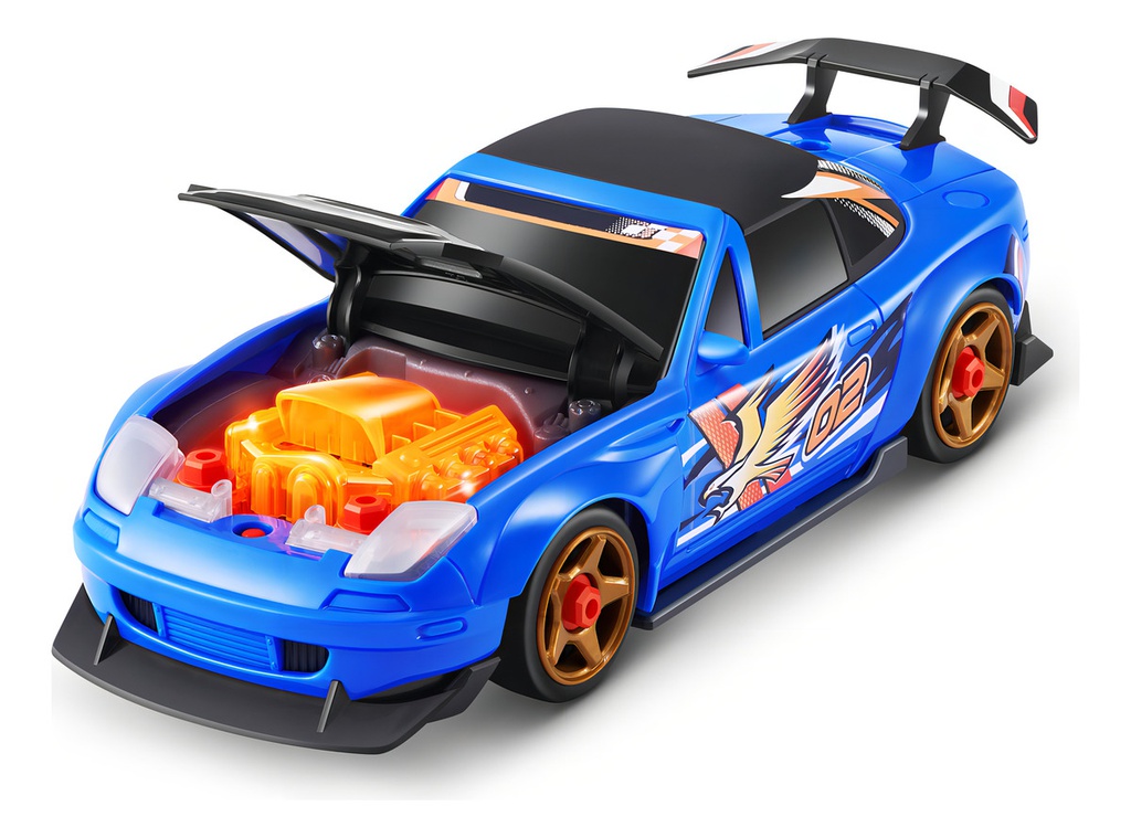 Arma Vehículo Casco Héroe De Velocidad Metal Machines Rojo Negro