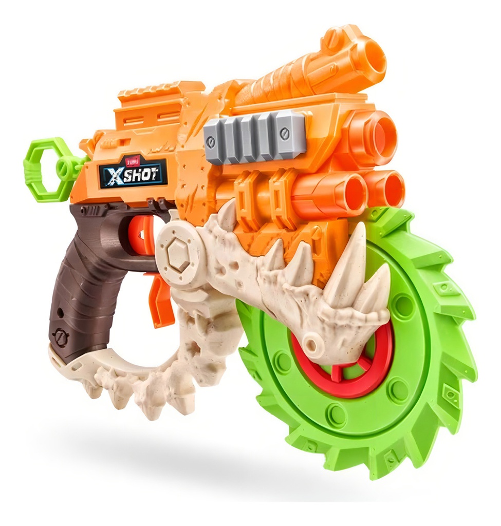 Zuru X-shot Lanza Dardos + 8 Dardos Insanity Horror Fire