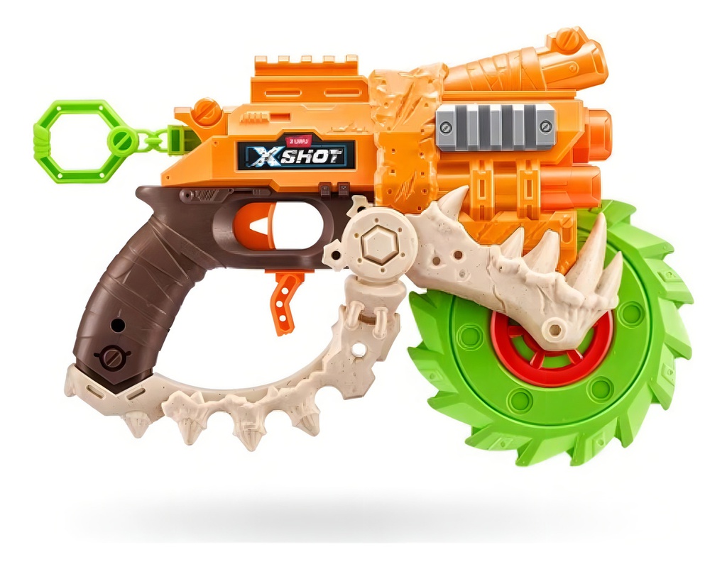 Zuru X-shot Lanza Dardos + 8 Dardos Insanity Horror Fire