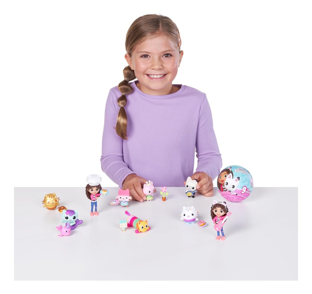 5 Surprise Capsula Sorpresa Mini Figura Gabby's Dollhouse