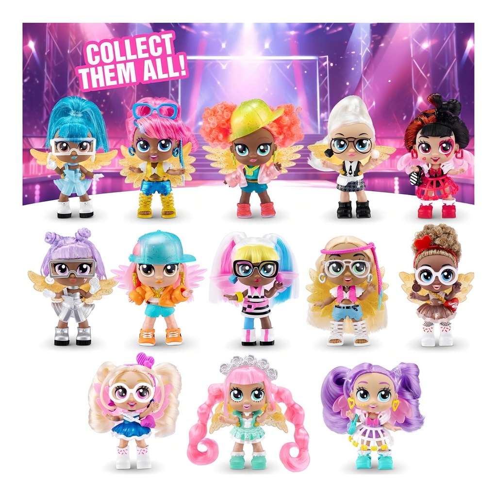 Capsulas De 5 Sorpresas Fashion Fairies - Zuru Fashion Fires